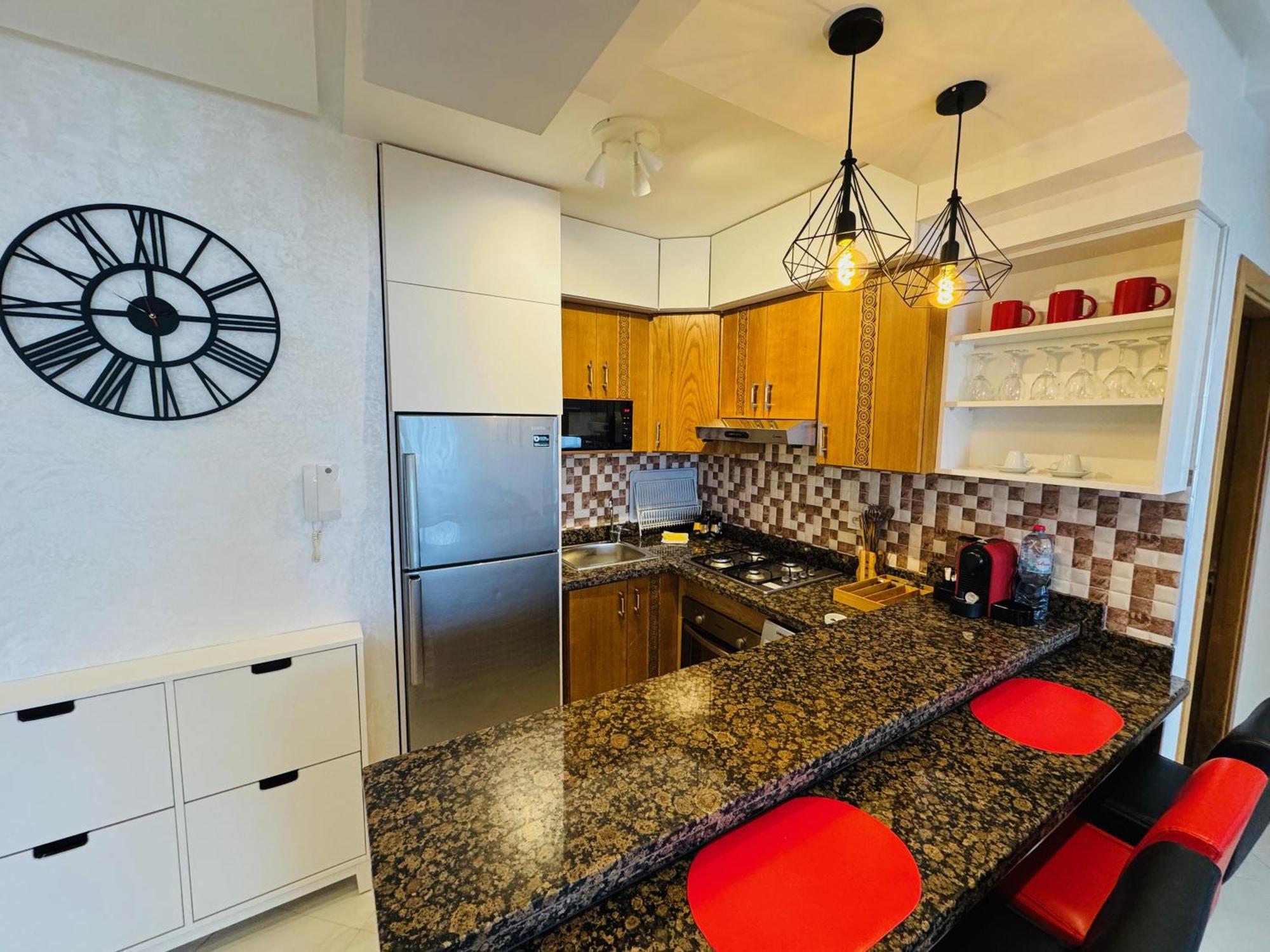 Modern Apartment In The Heart Of Tangeri Esterno foto